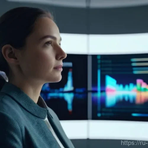 광고디자인 실기 과제 합격 전략 - **Prompt:** A dynamic, high-tech office environment at dusk, with a female designer in her early 30s...